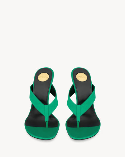 Satin Mules